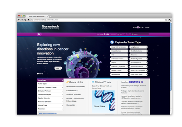 BioOncology.com Redesign