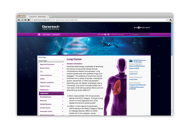 BioOncology.com Redesign