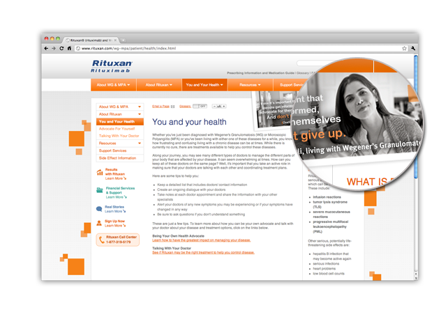 Rituxan WG-MPA Patient Website